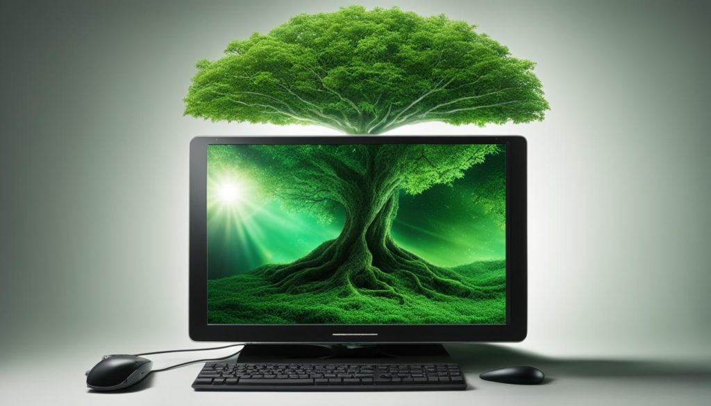 reducing carbon emissions for green IT practices