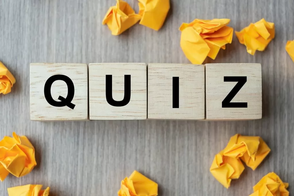 Quiz blocks